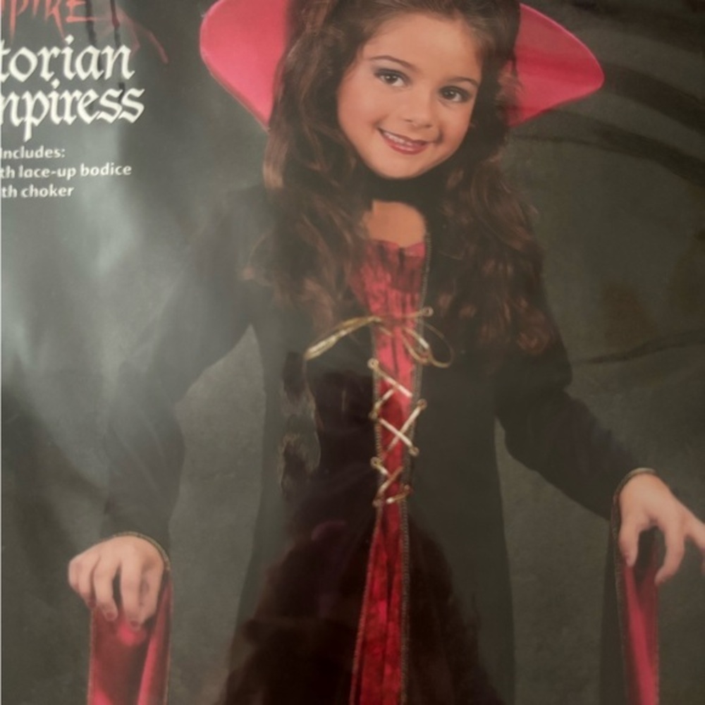 Victorian Empress Kids Halloween DressUp Costume Small (4/6)